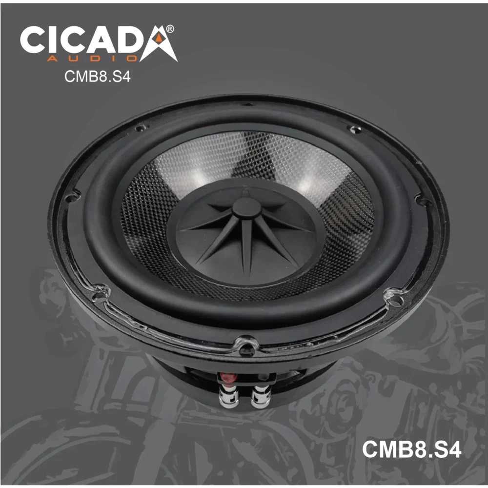 Cicada Cmb8.s4 8″ Pro Mid - bass – 4 Ohm - 8 Cicada Audio