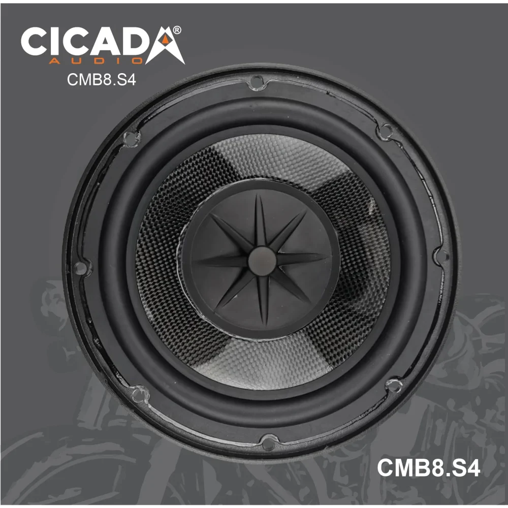 Cicada Cmb8.s4 8″ Pro Mid - bass – 4 Ohm - 8 Cicada Audio