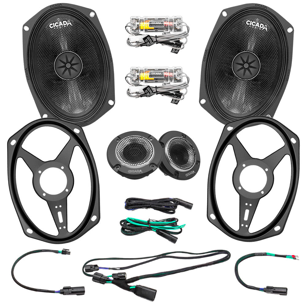 Cicada Audio 24CXK69 2024+ complete 6x9-inch component speaker kit