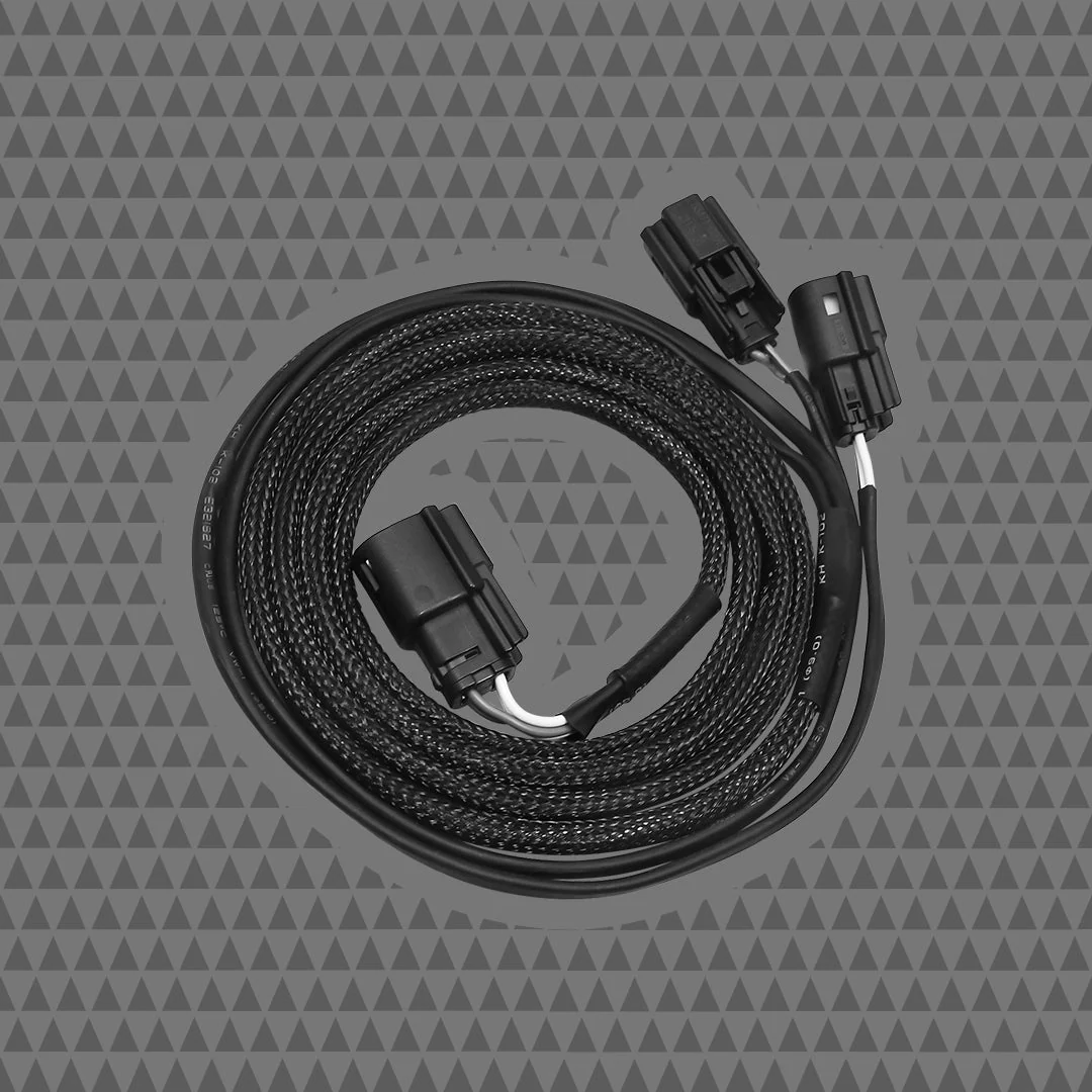 Cicada Audio HDROM rear speaker output harness with 6-foot extensions and Molex connectors