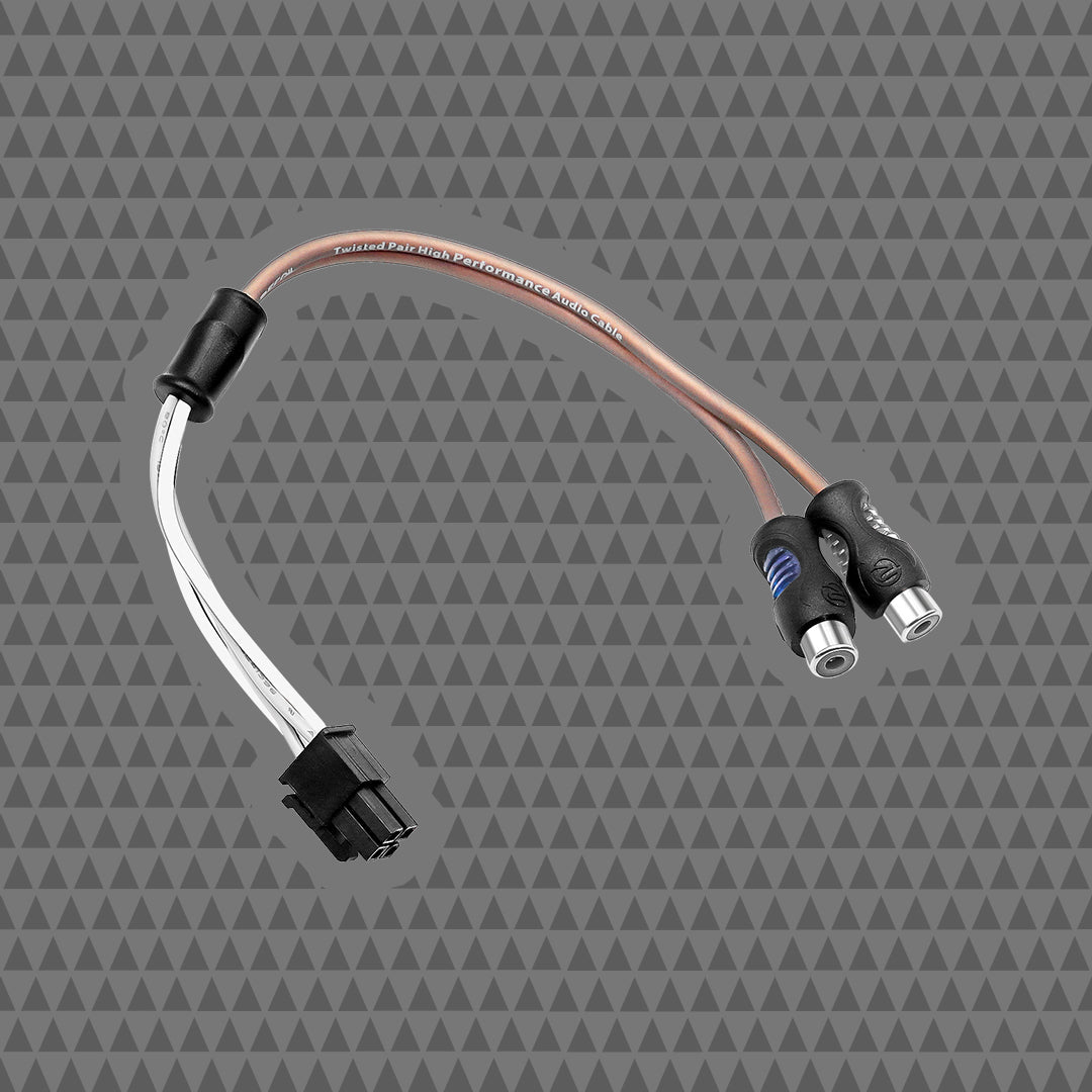 Cicada Audio RCA2iM RCA input to amplifier Molex harness