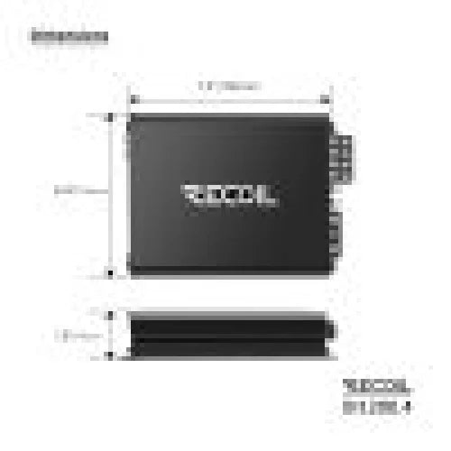 Recoil Di1200.4 Full-range Class-d 4-channel Car Audio