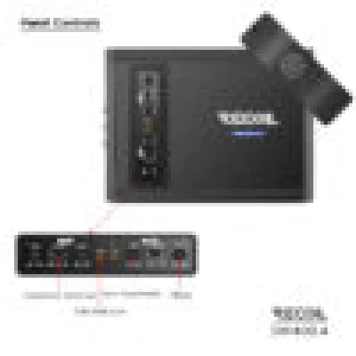 Recoil Dii1400.4 1400 Watts Class-d4 -chnnel Amplifier