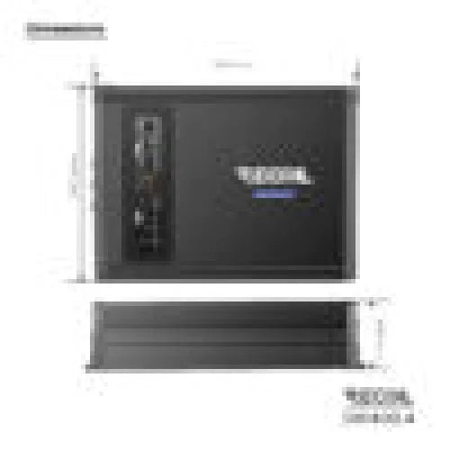 Recoil Dii1400.4 1400 Watts Class-d4 -chnnel Amplifier