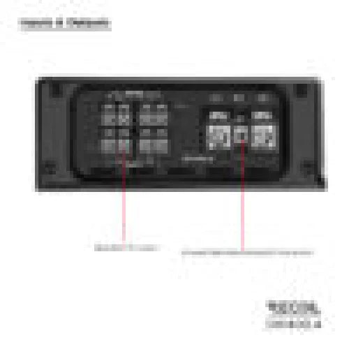 Recoil Dii1400.4 1400 Watts Class-d4 -chnnel Amplifier