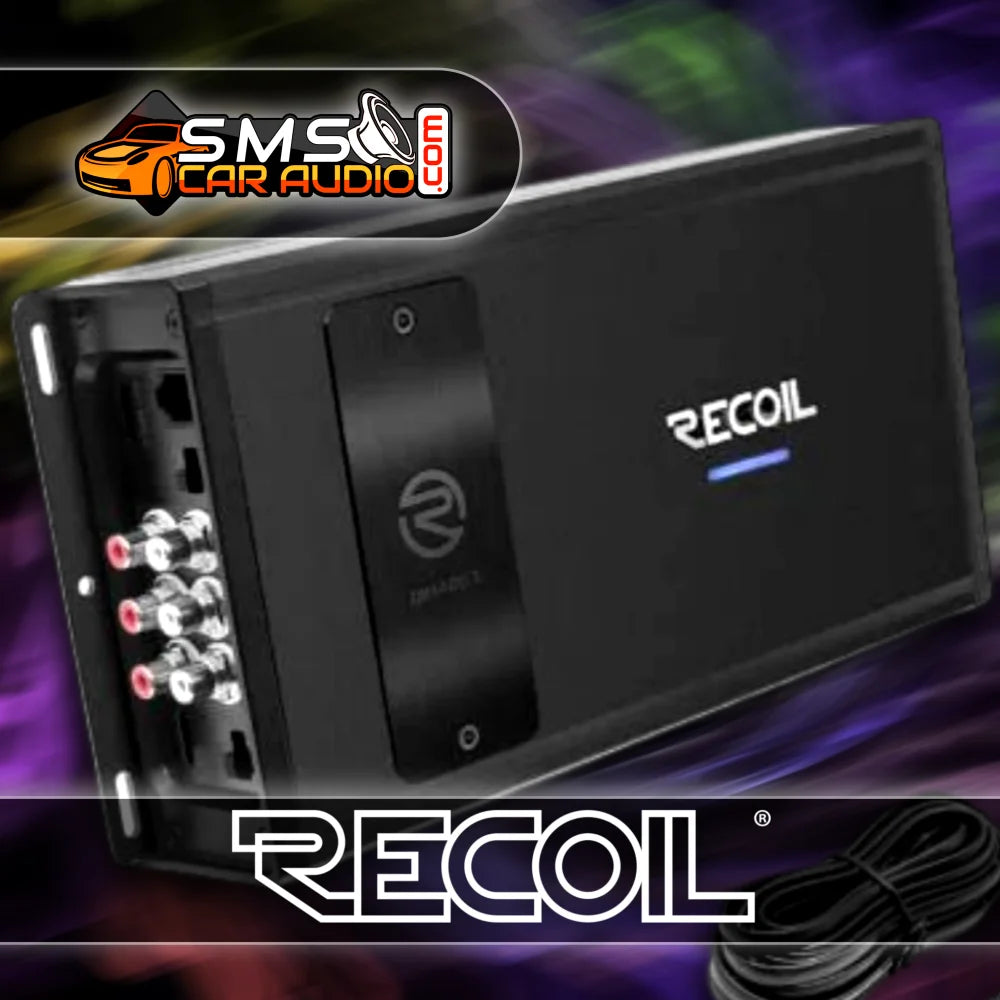 Recoil Dii1400.5 1400 Watts Class-d 5-channel Amplifier