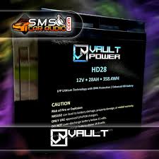 Vault Power LI-HD28 - Lithium LiFePO4 Battery for Harley-Davidson