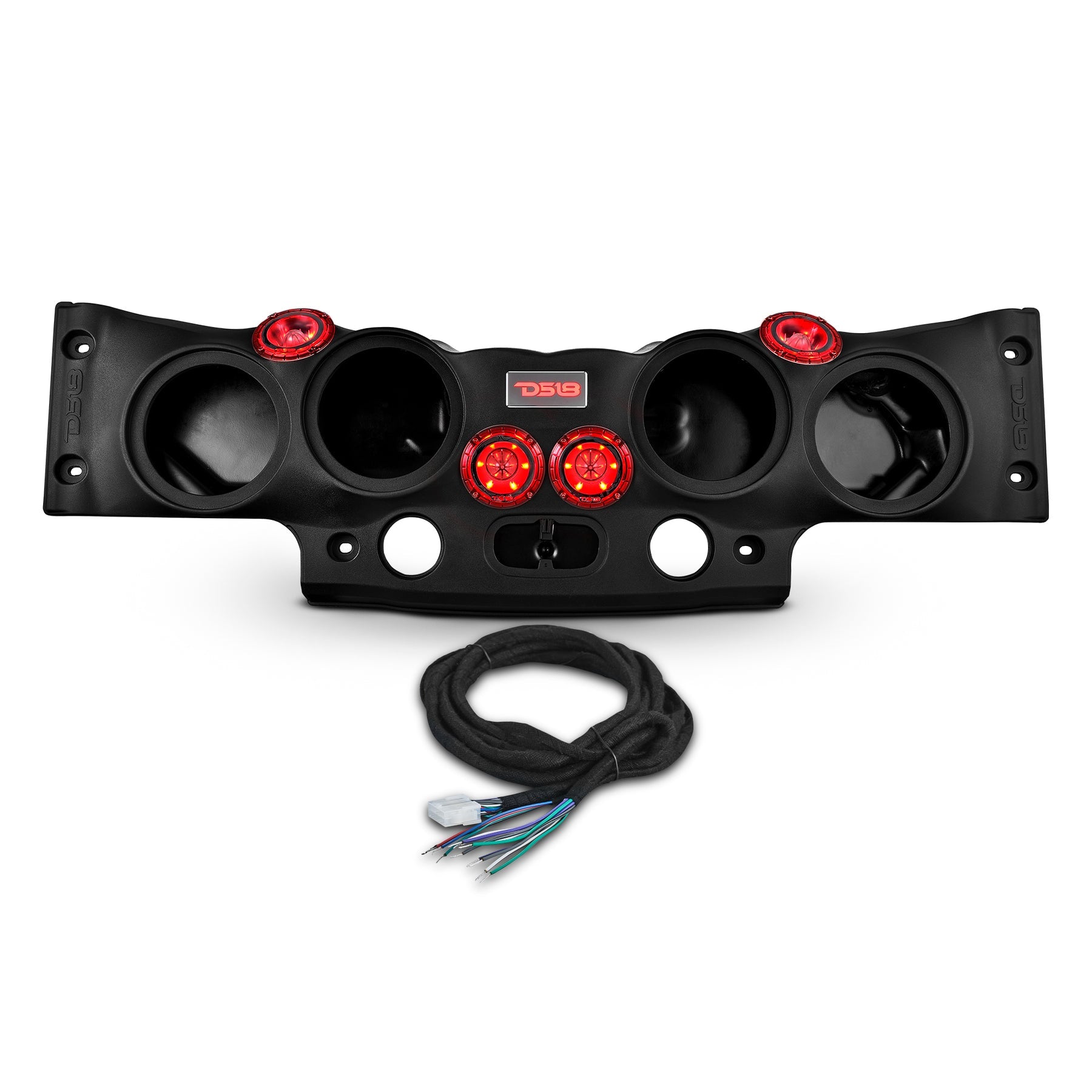 DS18 JK-SBAR black overhead sound bar for Jeep JK and JKU