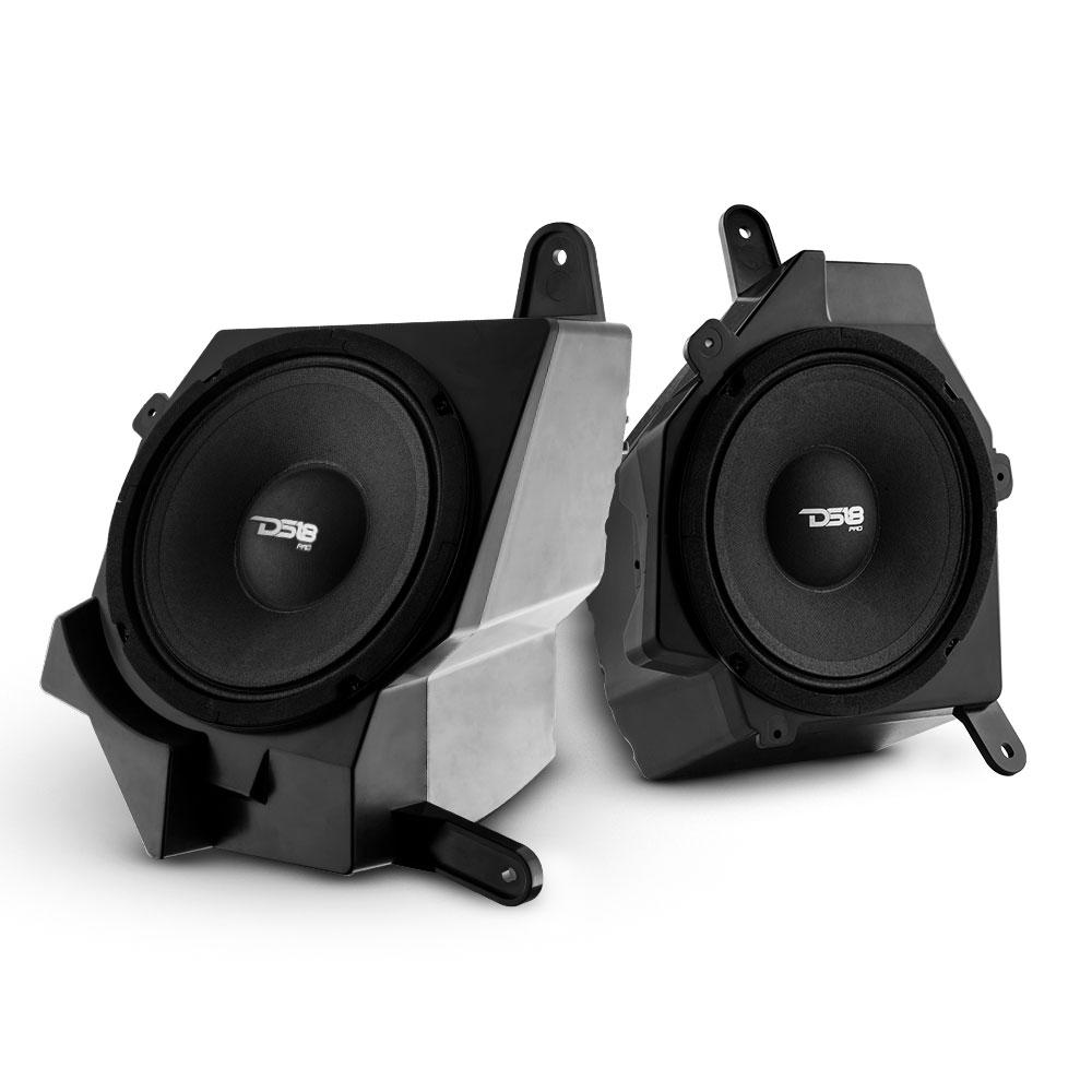DS18 JP6 Jeep JL JLU JT loaded dash speaker enclosures