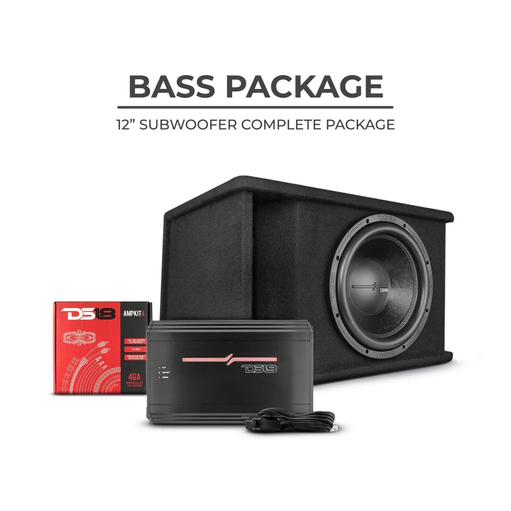 Ds18 Zr112ld-pkg Bass Package 12’’ Subwoofer