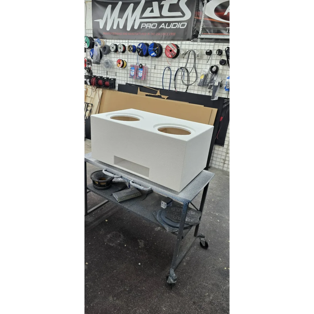 Dual 12″ Custom-built Subwoofer Enclosure (built-to-order)