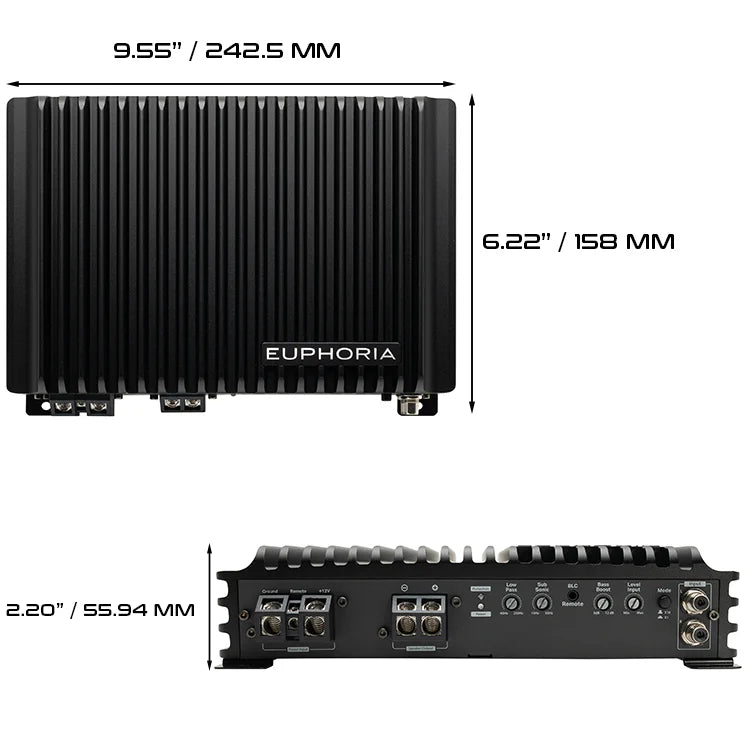 Euphoria Ea1.1800: Mono Class d Amplifier - Db Drive