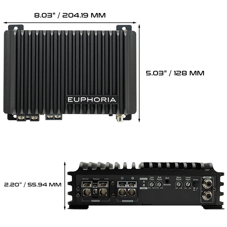 Euphoria Ea1.600: Mono Class d Amplifier - Db Drive