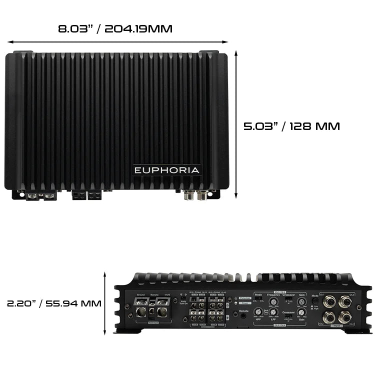 Euphoria Ea4.300: 4-channel Class d Amplifier - Db Drive