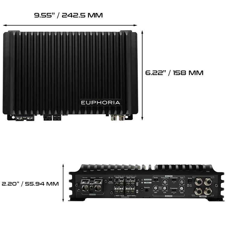 Euphoria Ea4.900: 4-channel Class d Amplifier - Db Drive