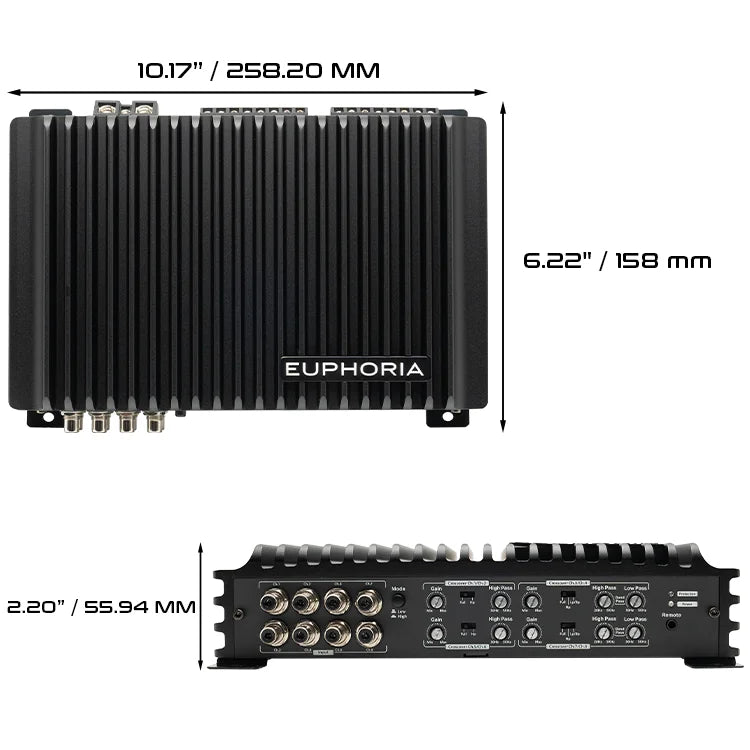 Euphoria Ea8.1200: 8-channel Class d Amplifier Sale