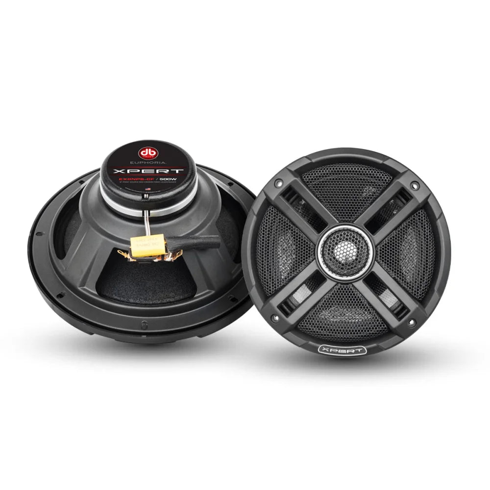 Ex8nps-cf: 8 In. 2-way Neo Carbon Fiber Point Source