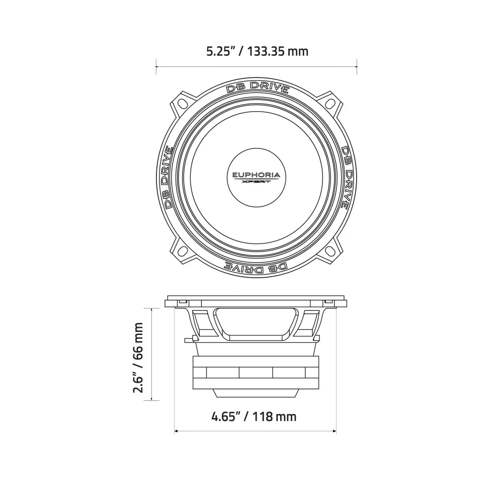 Exm5n: 5.25’’ Neo Midrange - Sms Car Audio