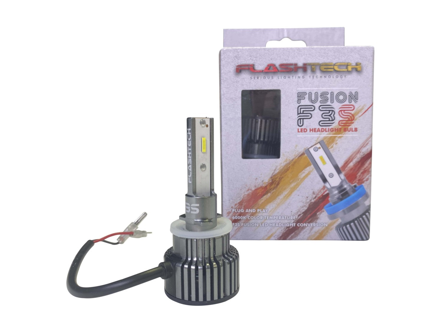 Flashtech F3S H3 LED headlight/fog light bulbs