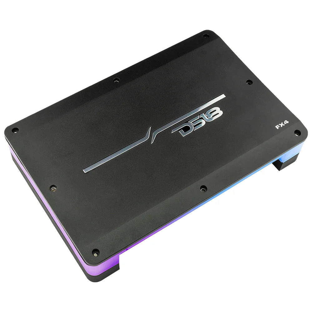 Flush Mount / Surface 4 Channel Class d Amplifier