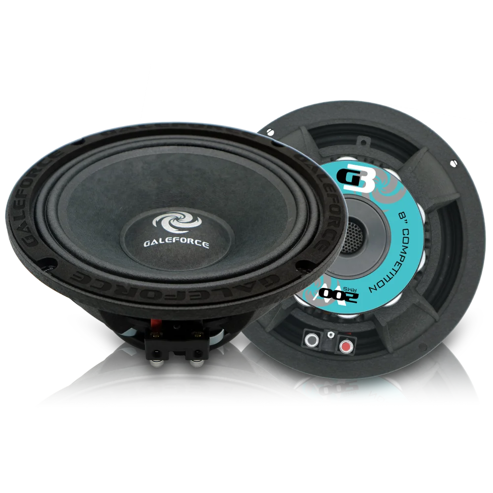 Galeforce 8’’ Neo Midrange - Speakers Sms Car Audio