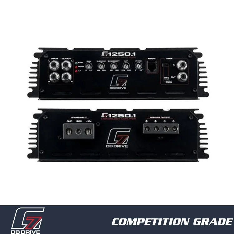 G7 1250.1: Mono Class d Amplifier - Sms Car Audio