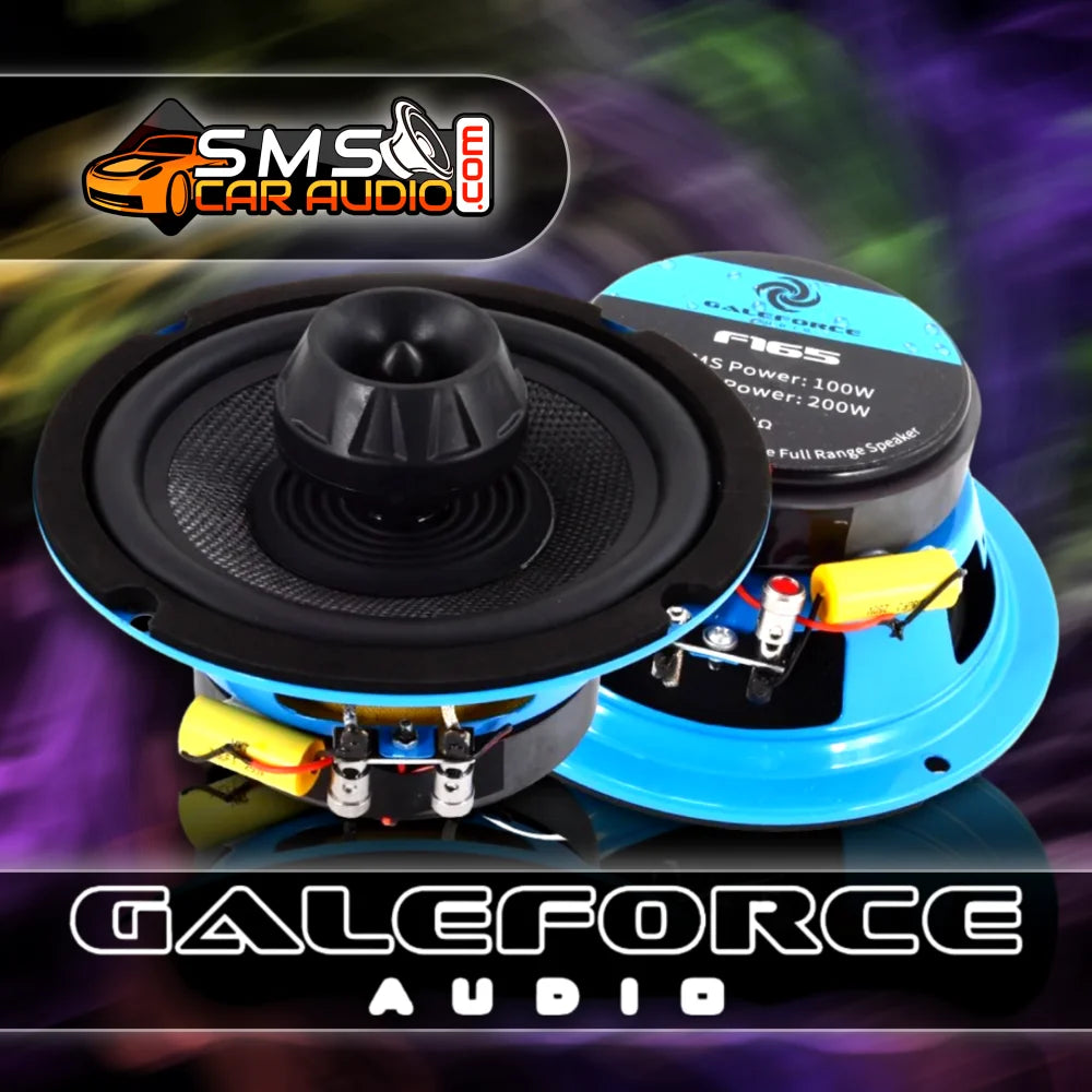 Galeforce F1 6.5’’ Pair - Speakers Sms Car Audio