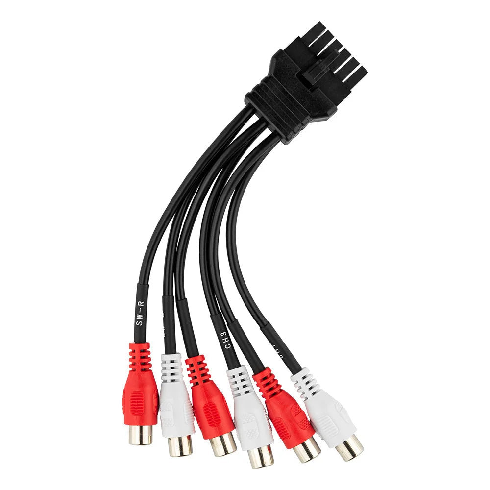 Gen-x 5-channel Class d Amplifier | 4 x 130w Rms @ 4-ohm