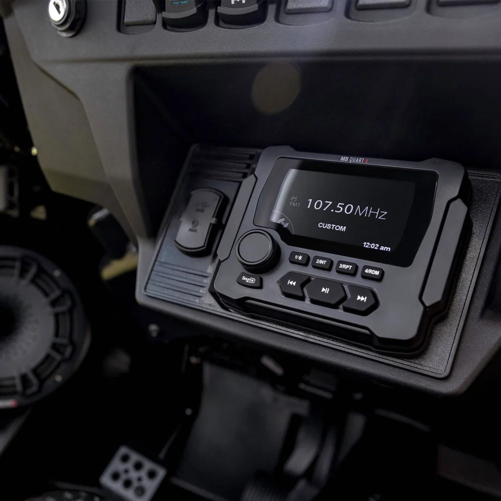 Gmr-led Nautic 160 Watt Powered Source Unit - Sms Car Audio