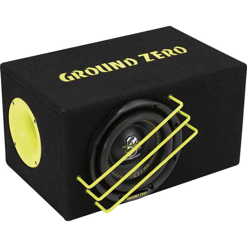 Ground Zero Audio Radioactive Gzrb 20spl 8″ Vented Spl