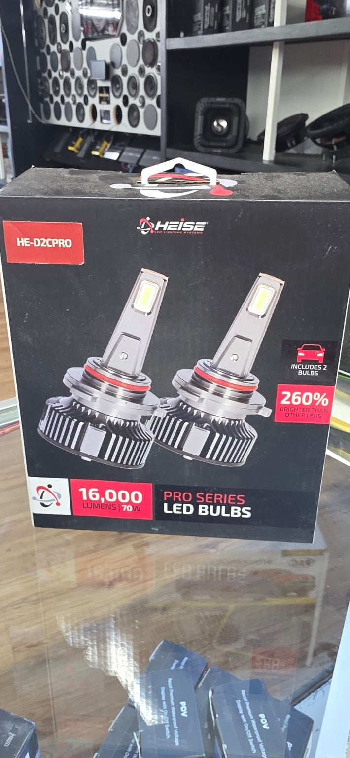Heise HE-D2CPRO Pro Series D2S D2R HID to LED conversion bulbs closeout