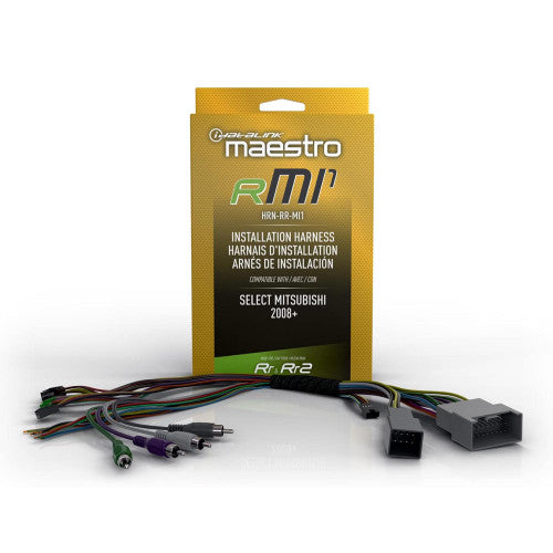 iDatalink Maestro HRN-HRR-MI1 radio replacement T-harness for Mitsubishi