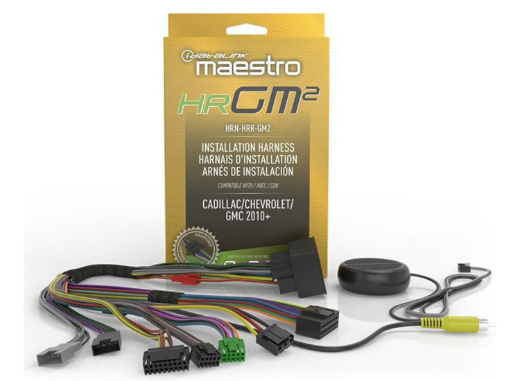 iDatalink Maestro HRN-HRR-GM2 radio replacement T-harness for Chevrolet GMC Buick and Cadillac