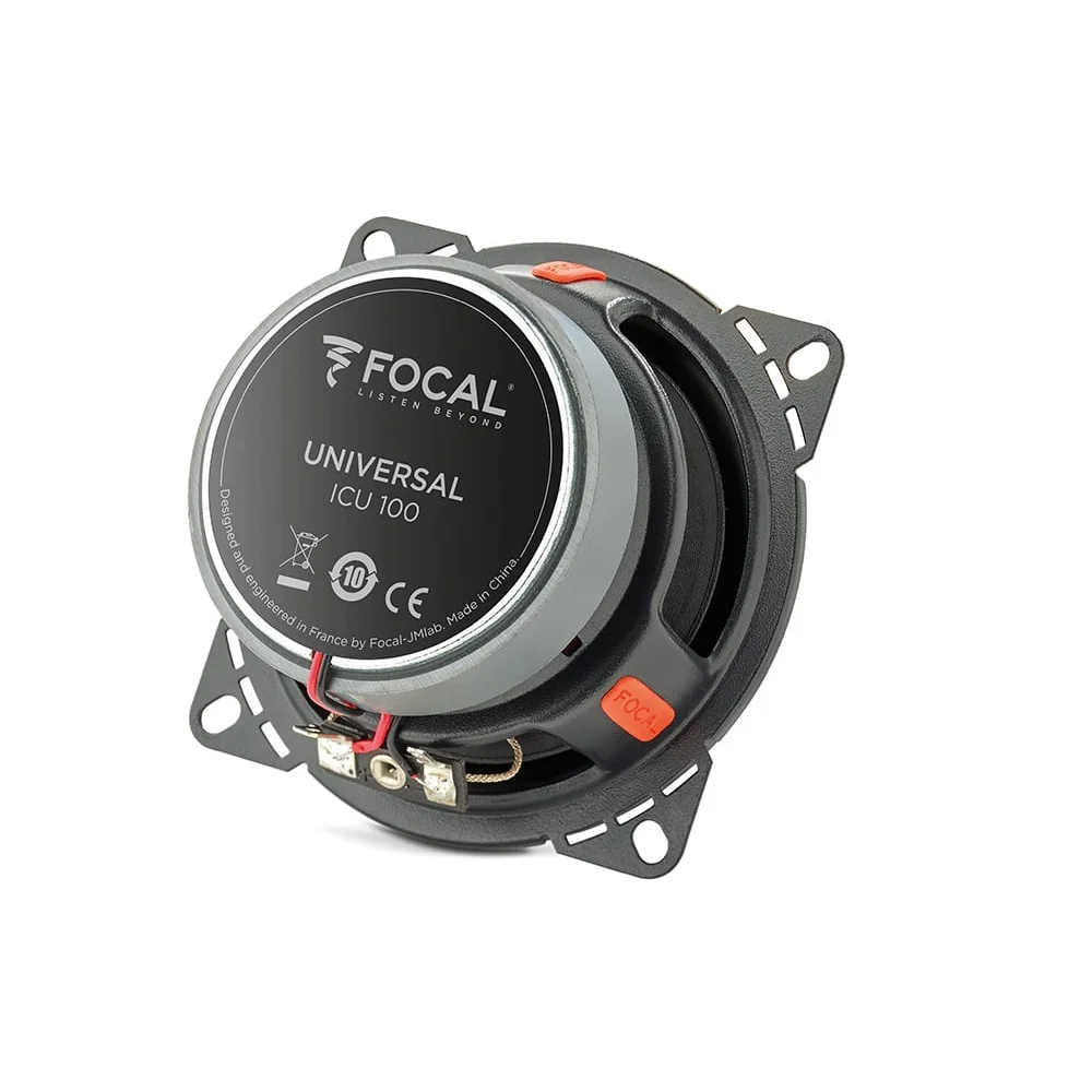 Icu 100 Focal Universal Integration 4’’ Inch Coaxial 2