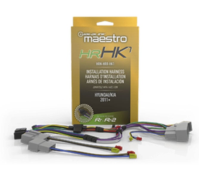 iDatalink Maestro HRN-HRR-HK1 radio replacement T-harness for Hyundai Kia and Genesis