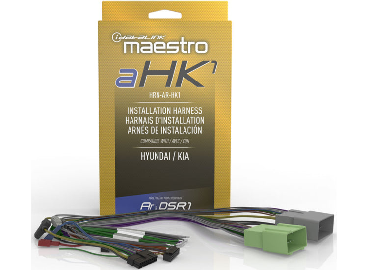 iDatalink Maestro HRN-AR-HK1 amplifier replacement harness for Hyundai and Kia