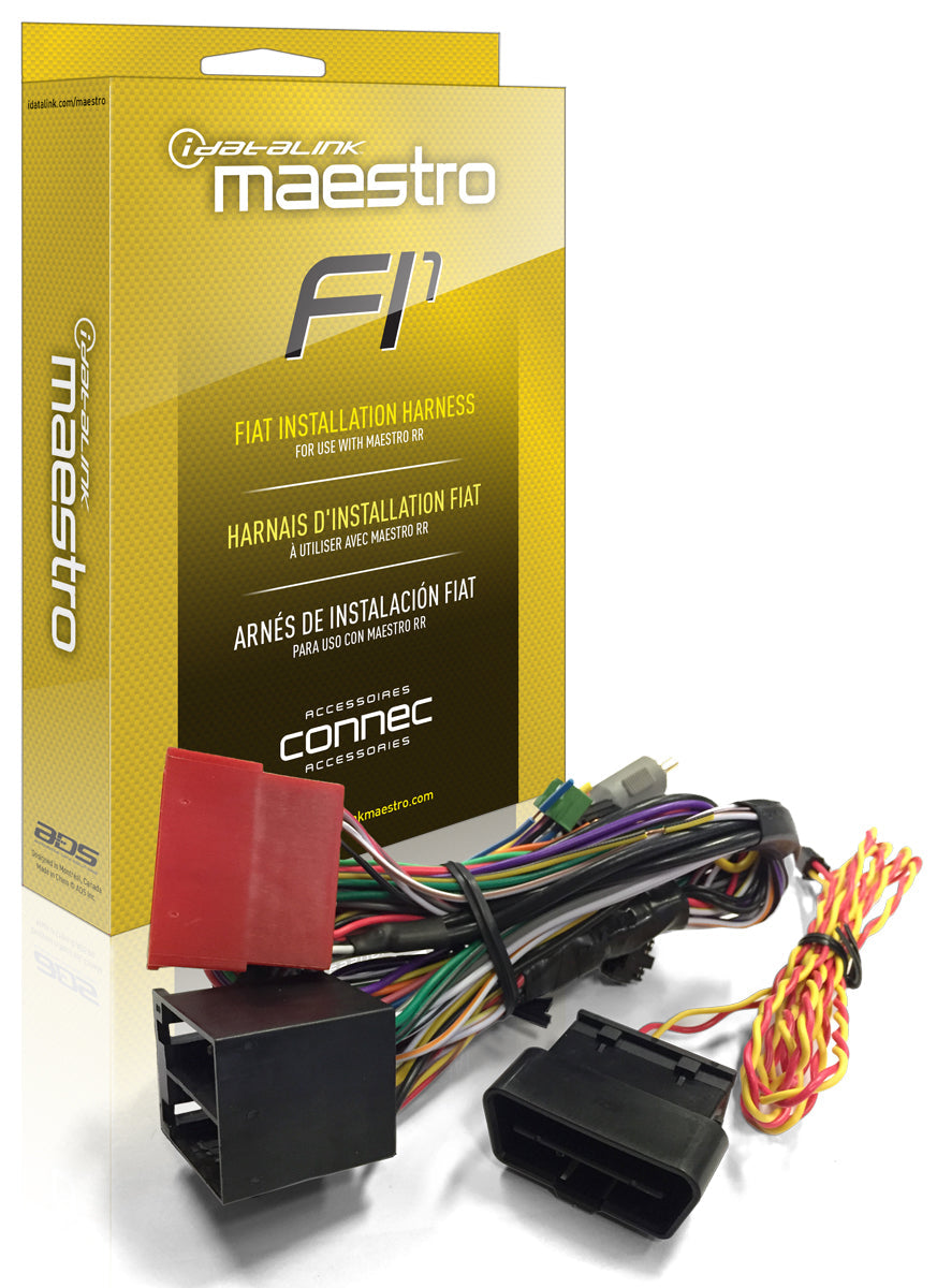iDatalink Maestro HRN-RR-FI1 Fiat radio replacement T-harness