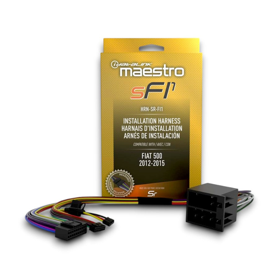 iDatalink Maestro HRN-SR-FI1 radio replacement T-harness