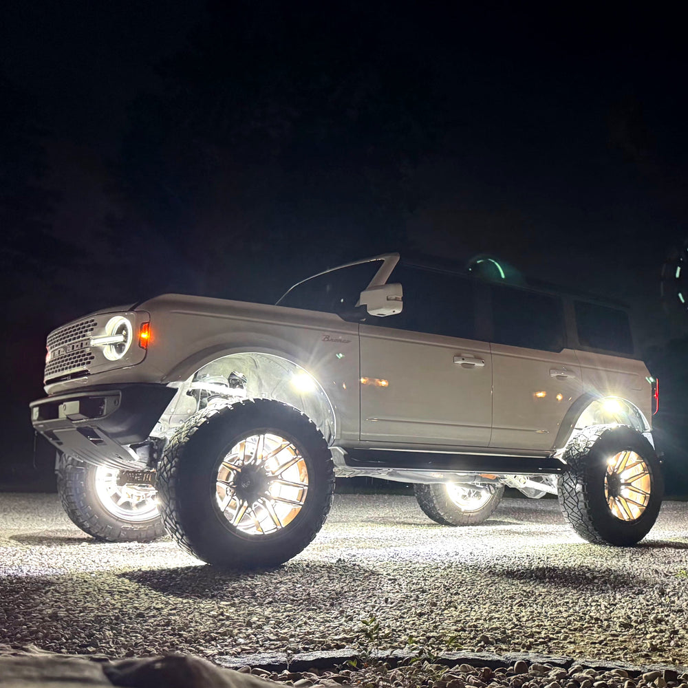 Infinite Offroad Truck Jeep Single Color Rock Light Kit