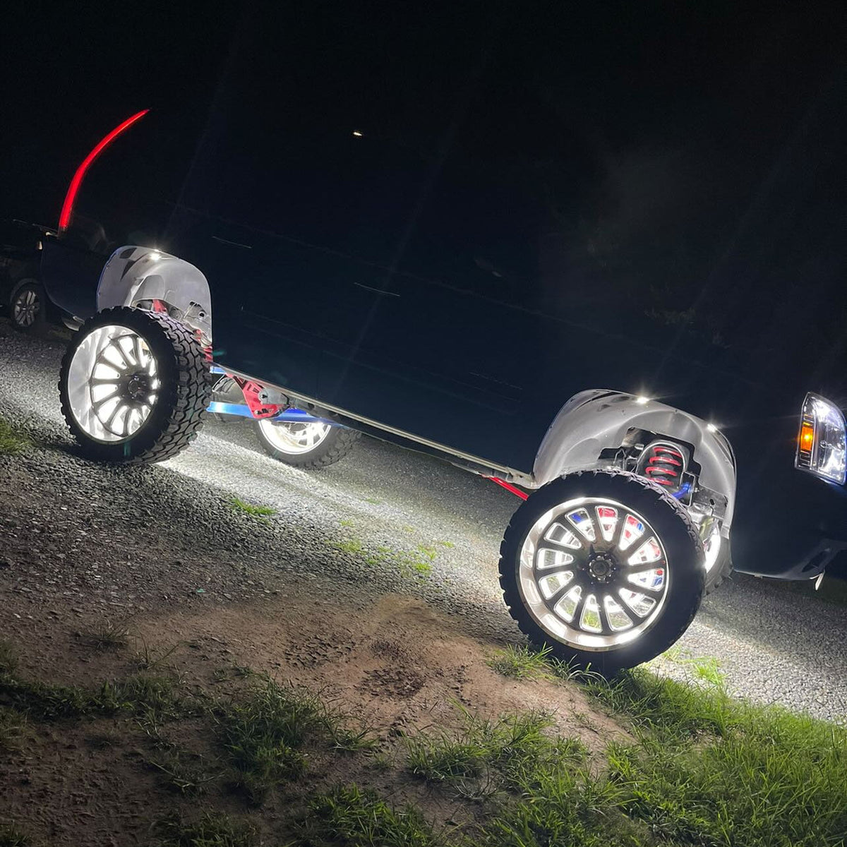 Infinite Offroad White Single Color LED Wheel Ring Kit manufacturer image