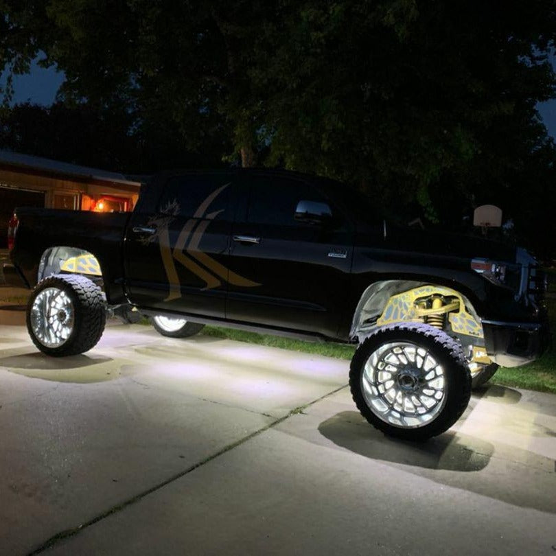 Infinite Offroad White Single Color LED Wheel Ring Kit manufacturer image