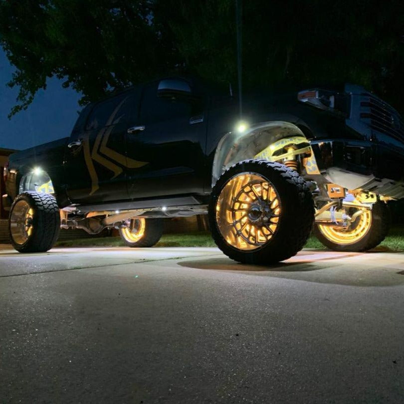 Infinite Offroad White Single Color LED Wheel Ring Kit manufacturer image