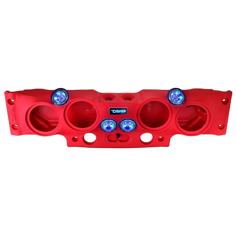 Jeep Jk/jku Overhead Sound Bar System Fits 4 x 8’’ Speakers