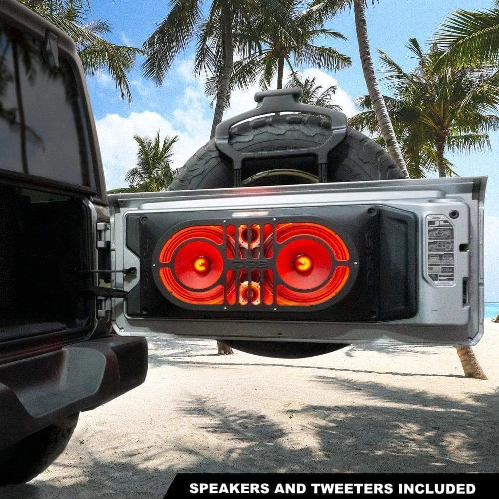 Jeep Jmid Tailgate Platinum Package - Jeep Sms Car Audio