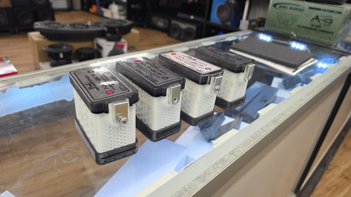 Used JY Power NXT-2KF V1 2000 farad hybrid capacitors front view