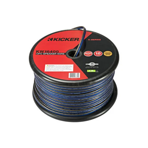 Kicker 16 Awg Speaker Wire – Sold by the Foot Tinned Ofc