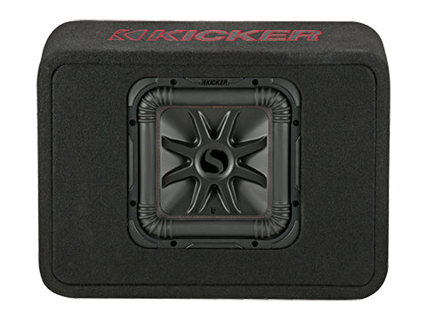 Kicker 45TL7R102 single 10-inch L7R truck loaded enclosure