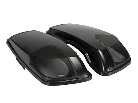 KICKER 46HDBL paintable Harley-Davidson complete saddlebag lids