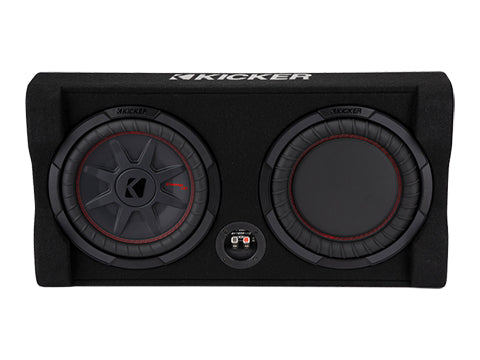 Kicker 48TRTP102 10-inch CompRT down-firing loaded enclosure