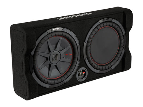 Kicker 48TRTP122 12-inch CompRT down-firing loaded enclosure